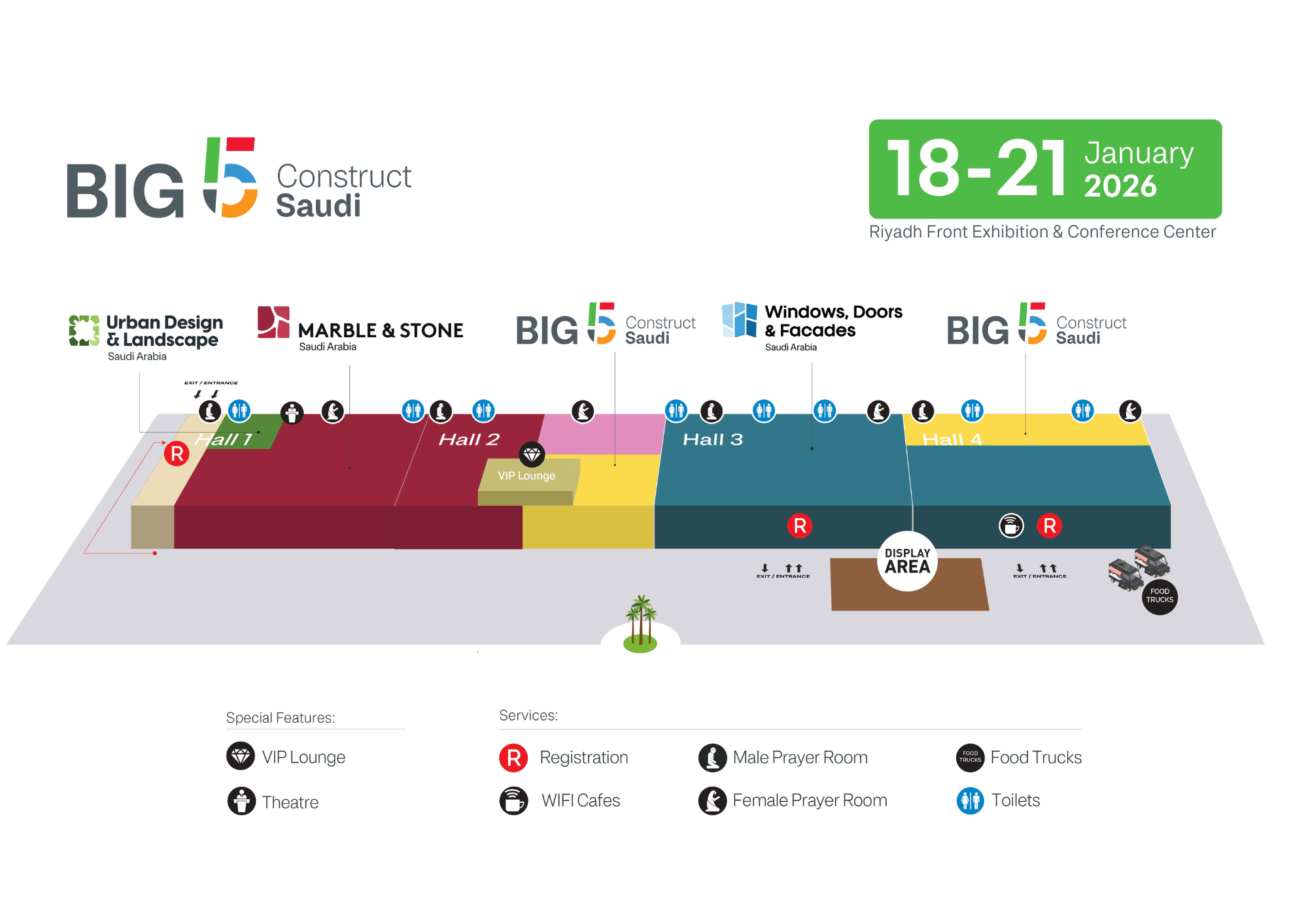 Plan your visit | Big 5 Construct Saudi